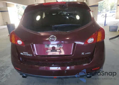 2009 Nissan Murano S from USA, damaged, VIN JN8AZ18W29W210963